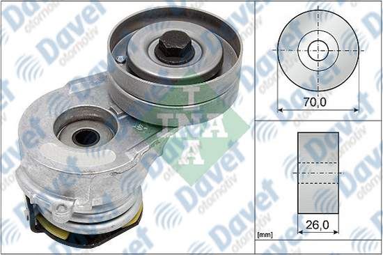 INA 534008230 Alternator Gergi Rulmani Kutuklu Astra G Corsa C Combo C Meriva 1.7 Cdti-Dti 2000->